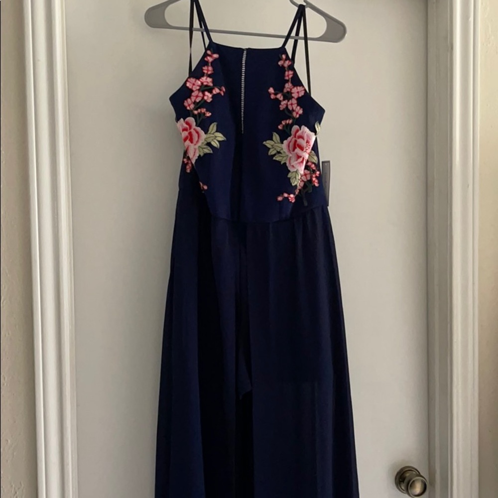 Navy formal dress sz 10